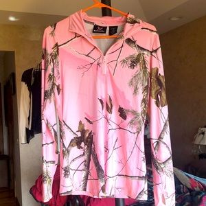 Bushmaster camouflage long sleeve With thumb holes at bottom